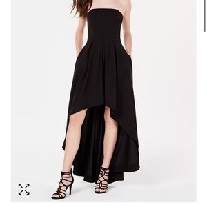 Black High Low Prom Dress